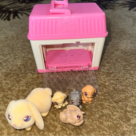 little live pets Other - Little Live Pets Mama Surprise Lil’ Bunny w/ 4 Baby Bunnies